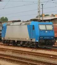 27.6.2015 Eberswalde Hbf. 185 523 abgestellt.