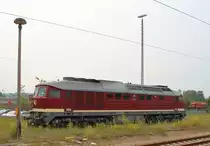 27.6.2015 Eberswalde Hbf. 132 004 abgstellt