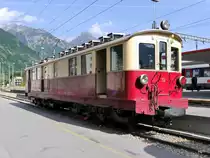TMR / MC - Triebwagen ABDeh 4/4 32 im Bahnhof von Martigny am 31.05.2015