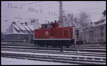 360599 in Neurot am 13.2.1991 um 9.41 Uhr im Hauptbahnhof Osnabrück.