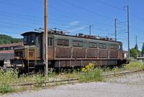 Ae 4/7 10943 ist am 28.06.2015 beim Bahnhof Sissach abgestellt. Die Aufnahme stammt vom 28.06.2015.