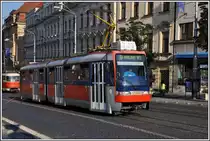 Tatra K2S 7121 der Linie 9 in Bratislava. (04.07.2015)