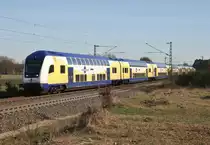 ME 82122 (Uelzen–Hamburg Hbf) am 24.02.2014 zwischen Bad Bevensen und Bienenb�ttel
