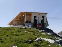 Luftseilbahn Iltios - Chäserrugg im Toggenburg  / Gondel 1 unterwegs am 05.07.2015