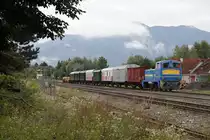 Verschub der 383.10 in Weizelsdorf am 26.07.2015.