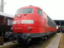 Am 16.05.2015 stand 103 233 im DB Museum Koblenz-Lützel