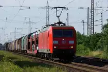 DB 145 008-9 am 31.07.2015 in Ratingen-Lintorf