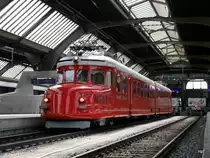 SBB - Triebzug RAe 4/8 1021 im HB Zürich für eine Extrafahrt am 26.07.2015