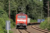 189 011-0 am BÜ KM27,298 auf der Hamm-Osterfelder Strecke in Recklinghausen 31.7.2015