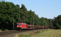 145 001-4 mit einem GA bei Bernte 11.6.15