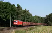 185 301-9 mit einem GA bei Bernte 11.6.15