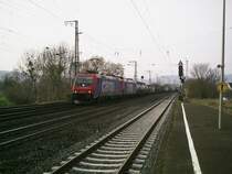 SBB 482 044-5 und eine Schwestermaschiene am 23.02.2007 in Kreiensen.