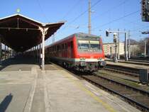 Die RB nach M�nchen am 21.02.2007 abfahrbereit in Salzburg Hbf.