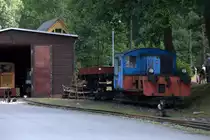 Sicher  eher selten beim Vorbild, dass eine Kö auf einem Rollwagen transportiert wurde, heute findet sich dies Kombination im Museum Oberrittersgrün.15.08.2015 15:55 Uhr.