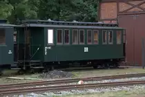 Ein Personenwagen im Museum Oberrittersgrün.15.08.2015 15:55 Uhr