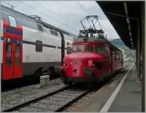 Der OeBB RAe 2/4 202 auf einer Ausflugsfahrt in Vevey.

16. August 2015