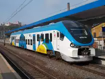 Nachdem mich 628 427 nach Szczecin Glowny,am 16.August 2015,gebracht hatte konnte ich gleich,auf dem Nachbargleis wartenen,SA139 002 fotografieren.