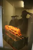 Auch wenn ich es manchmal nicht wahr haben will dreht sich mein Leben um die Eisenbahn. Wie hier an diesem Modell im Eisenbahnmuseum Ljubljana ddeutlich zu sehen. :-) 15.08.2015
