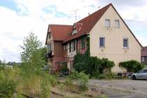 Alter Bahnhof Enzweihingen am 18. August 2015