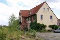 Alter Bahnhof Enzweihingen am 18. August 2015