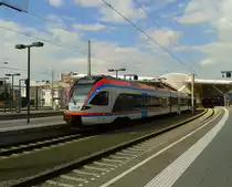 ET 132 632-5 als S3 5867 (Golling-Abtenau - Freilassing) am 18.8.2015 bei der Abfahrt in Salzburg Hbf.