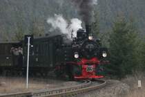 Mit Volldampf durchs Dr�ngetal - Teil I ; Sonderfahrt zum Brocken am 24.02.07