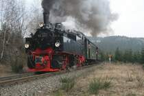 Mit Volldampf durchs Dr�ngetal - Teil III ; Sonderfahrt zum Brocken am 24.02.07