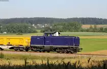 212 024-4 mit einem leeren Aushubzug nach Rottweil bei Lauffen 30.6.15