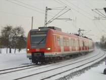 423 026 kurz hinter Herrenberg (25.01.2007)