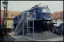 Stadt Museum Gemünden am 17.7.1991: 118024 
Leider waren die Fahrzeuge sehr ungünstig zu fotografieren und teilweise, wie hier, durch Bühnen verstellt.