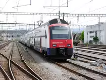 SBB - Triebzug RABe 514 002-5 abgestellt in Rapperswil am 26.07.2015