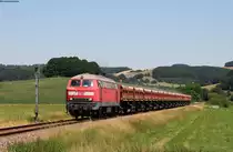 225 805-1 mit dem EK 55909 (Rammelsbach-Einsiedlerhof) bei Rehweiler 1.7.15