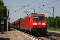 185 394 mit GM 47981 (Neuss Gbf–Linz Stahlwerke) am 22.05.2014 in Deuerling