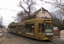 HAVAG 650 als Linie 5 nach Bad Dürrenberg, am 04.12.2012 in Merseburg.