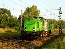 Am 01.09.2015 Rangierfahrt von der 202 787-8 von der SETG in Borstel .