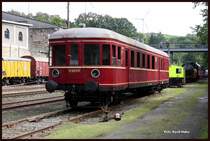 Dieser VT 60531 wird derzeit von den Osnabrücker Dampflok Freunden wieder aufgearbeitet. Die Aufnahme entstand am 5.9.2015 im Zechenbahnhof Piesberg in Osnabrück.