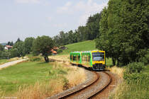 VT 15 am 04.07.2015 bei Gotteszell.