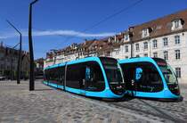 Besançon 802 (Frères Lumière), 801 (Victor Hugo), Place de la Révolution, 19.08.2015.
