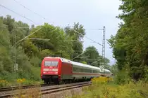 101 131-1 DB bei Michelau am 06.09.2015.