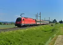 541 009 mit EC 212 am 05.06.2015 bei Faak am See.