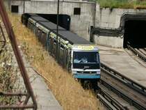 Metro Santiago de Chile(Alstom, Metropolis),
Endstation San Pablo,
aufgenommen:10.10.2005