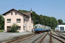 VT 07 + VS 28 am 05.07.2015 in Viechtach.