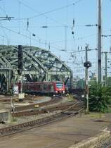 Hier fuhr ein 620er in den Kölner Hbf als RE nach Trier ein.
Aufgenommen am 02.08.2015.