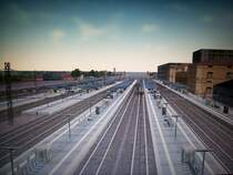 zu sehen ist aus msts pro train 3 der augsburger hbf mit re der auf abfahrt nach m�nchen hbf wartet.hab ich frei fahrt gemacht und dieses wundersch�ne bild gemacht .  