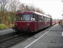796-210 der HEG am 03.12.2006 im Bahnhof Billerbeck