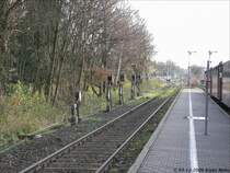 Formsignale im Bahnhof Billerbeck, 03.12.2006