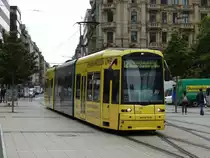 VGF Bombardier S-Wagen 273 am 20.08.15 in Frankfurt am Main am Willy Brandt Platz
