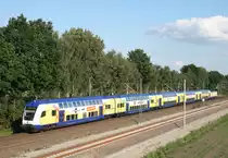 ME 82128 (Uelzen–Hamburg Hbf) am 27.08.2014 zwischen Radbruch und Winsen (Luhe)
