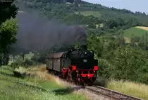 FKE 262 mit dem Personenzug nach Zollhaus-Blumberg bei Fützen 5.7.15