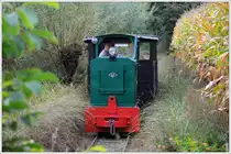 Feldbahnbetrieb am Bahnhof Stainz am 12.9.2015.